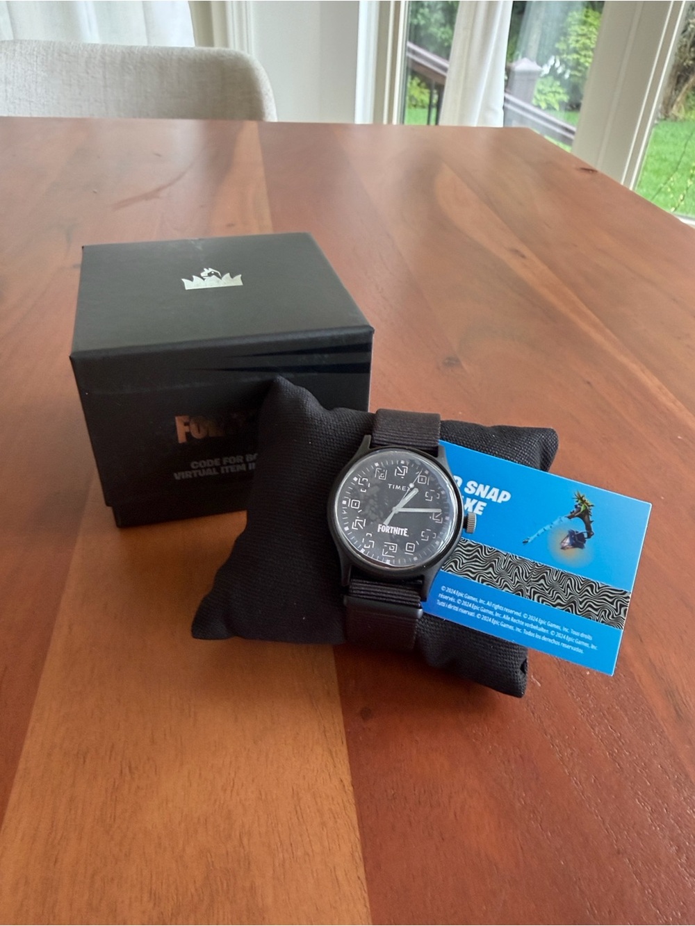 🎮⌚ NWT Timex x Fortnite MK1 40mm Watch | Collector Box + Cold Snap Bonus Card